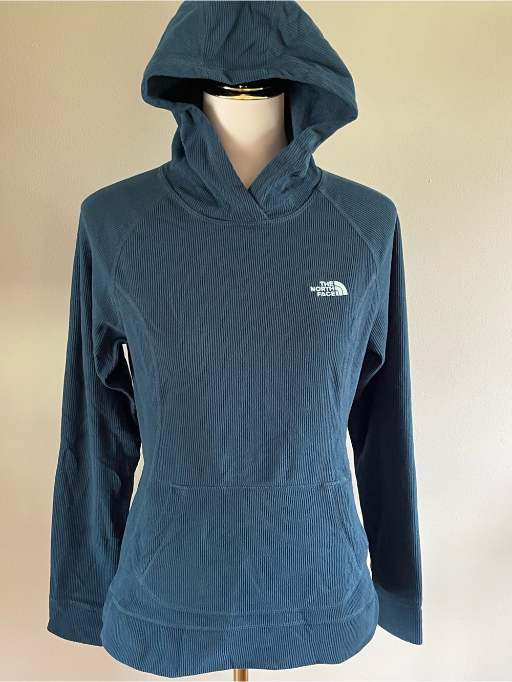 Women’s Medium Teal Hoodie Polartec Classic from North Face (F12)
